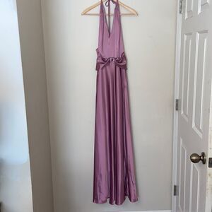 Violet Halter Ball Gown Size: 8
